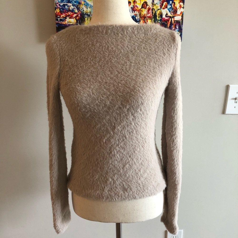 Mango fuzzy sweater